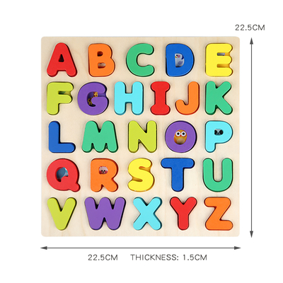 Wooden Puzzle Toys Montessori Educational Toy for Kids Learning 2024 Children Baby Kindergarten Toys Learning Resources