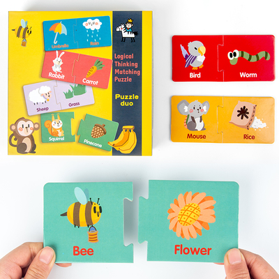 Educational Toy Intelligence Letters/traffic Cognition Puzzle Wooden Numbers Matching Puzzle