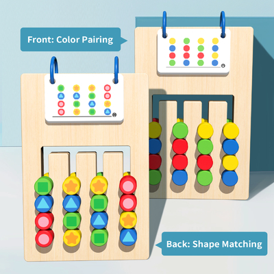 New Montessori Children Educational Game Toy Color Matching Game for Brain Intelligence