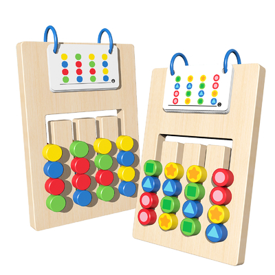 New Montessori Children Educational Game Toy Color Matching Game for Brain Intelligence