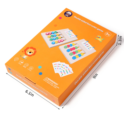 New Montessori Children Educational Game Toy Color Matching Game for Brain Intelligence