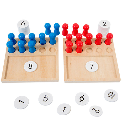 Cpc Ce En71 Digital Addition Subtraction Early Education Cards Preschool Math Enlightenment Teaching Aids