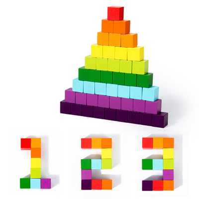 Montessori Educational 3d Jigsaw Puzzle Number Board 99 Multiplication Table Math Learning Board Games Toys for Kids Boys Girls