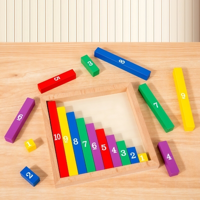 Montessori Mathematics Math Teaching Aids Kids Preschool Education Toys Wooden Math Learning Toys