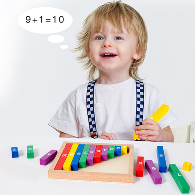Montessori Mathematics Math Teaching Aids Kids Preschool Education Toys Wooden Math Learning Toys