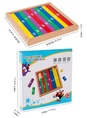 Montessori Mathematics Math Teaching Aids Kids Preschool Education Toys Wooden Math Learning Toys